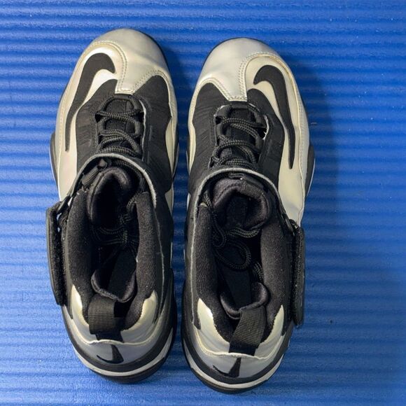 Size 7.5- Men’s Nike Air Griffey Max 1 Metallic Silver Black RARE 354912-003 - Picture 5 of 8